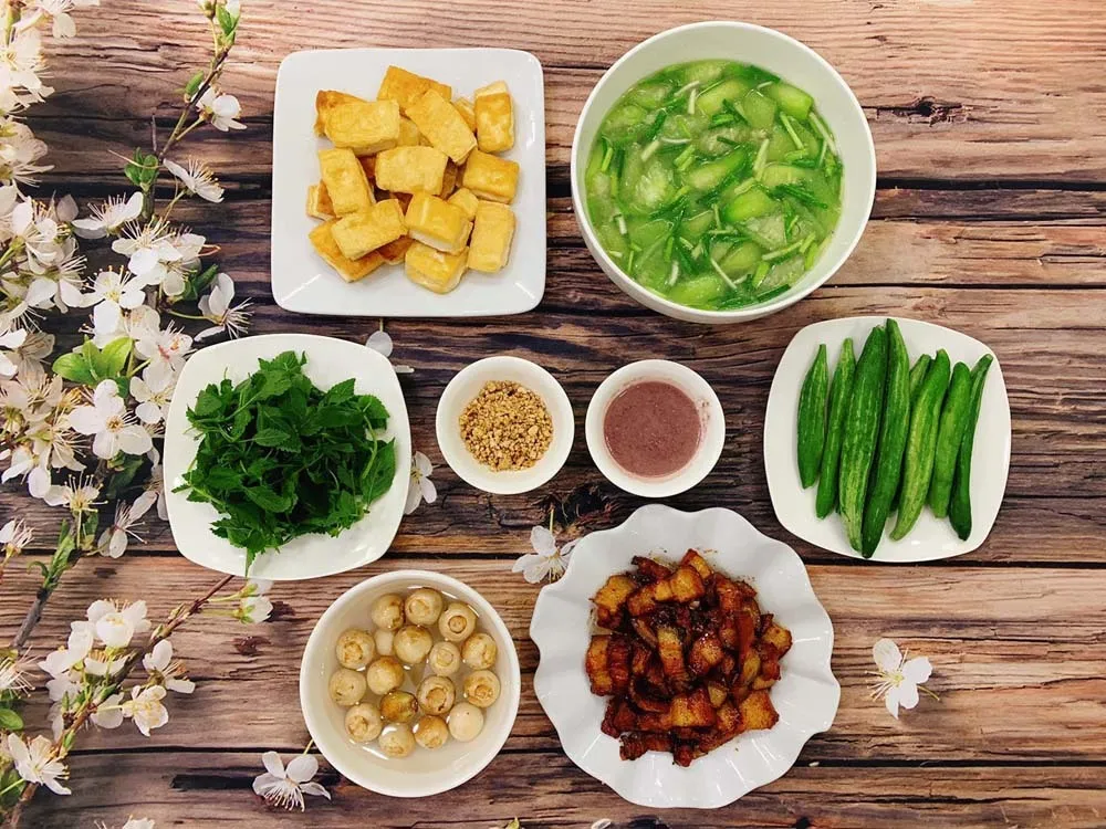 Bí quyết để món ăn mùa hè thêm thanh mát