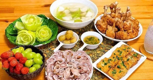 Tại sao nên có một thực đơn ăn uống hàng tuần?